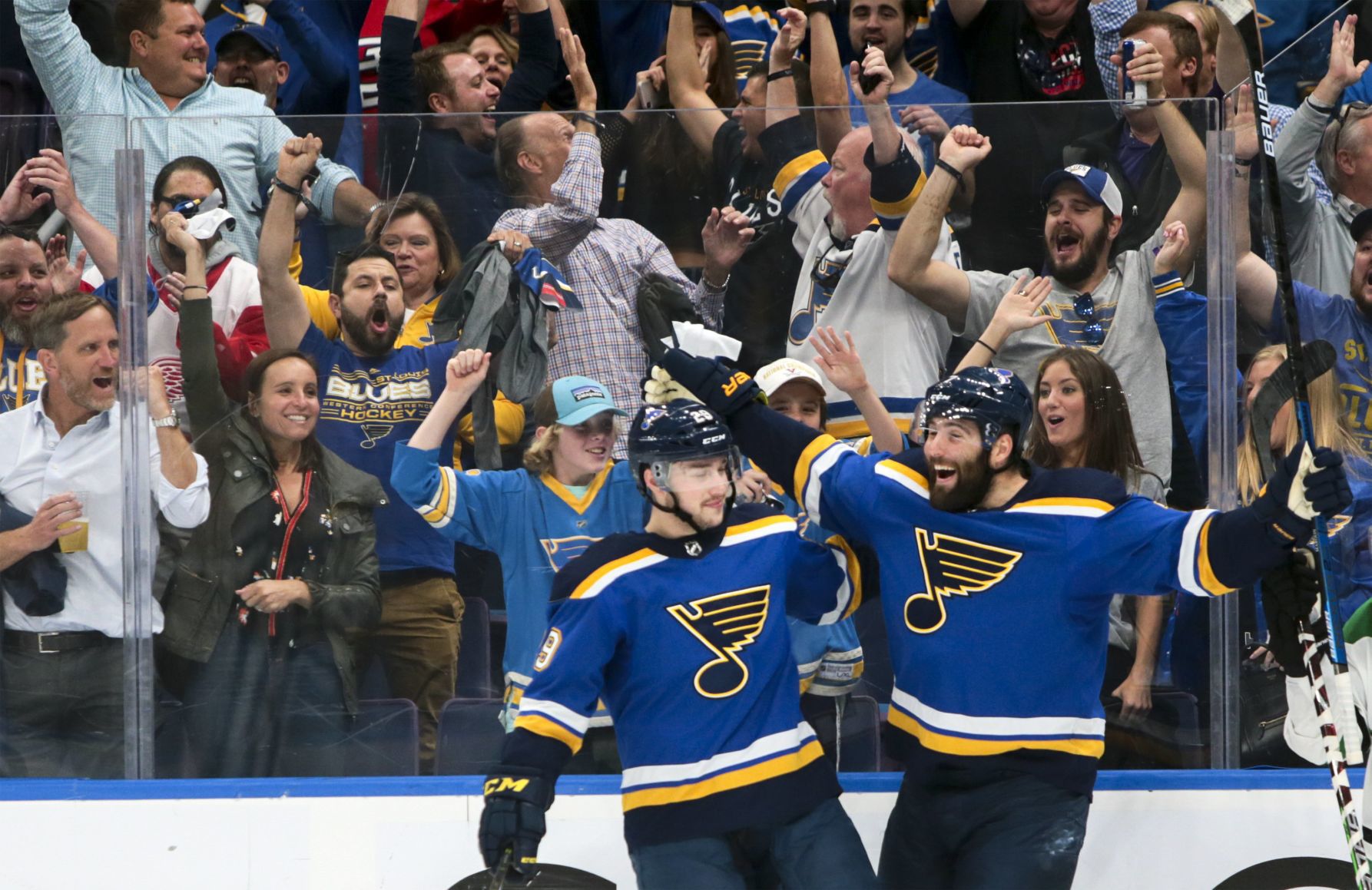 Blues face off with Stars in Game 7